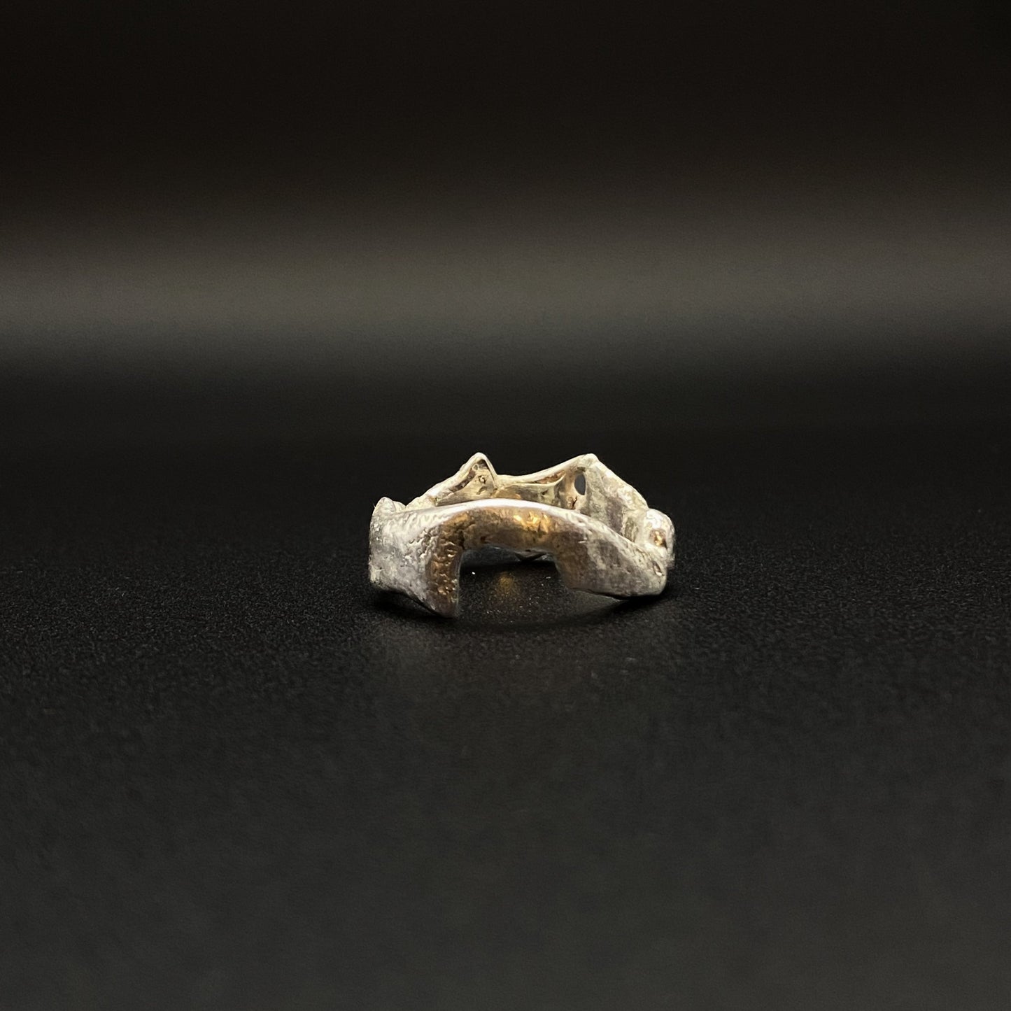 Ups and Downs Bleeding Heart Ring