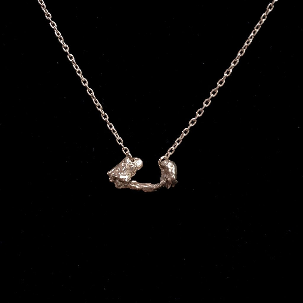 Anchored, Bleeding Heart Necklace