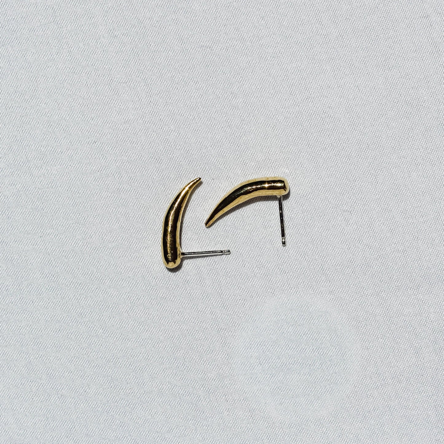 Blade Earring in Brass
