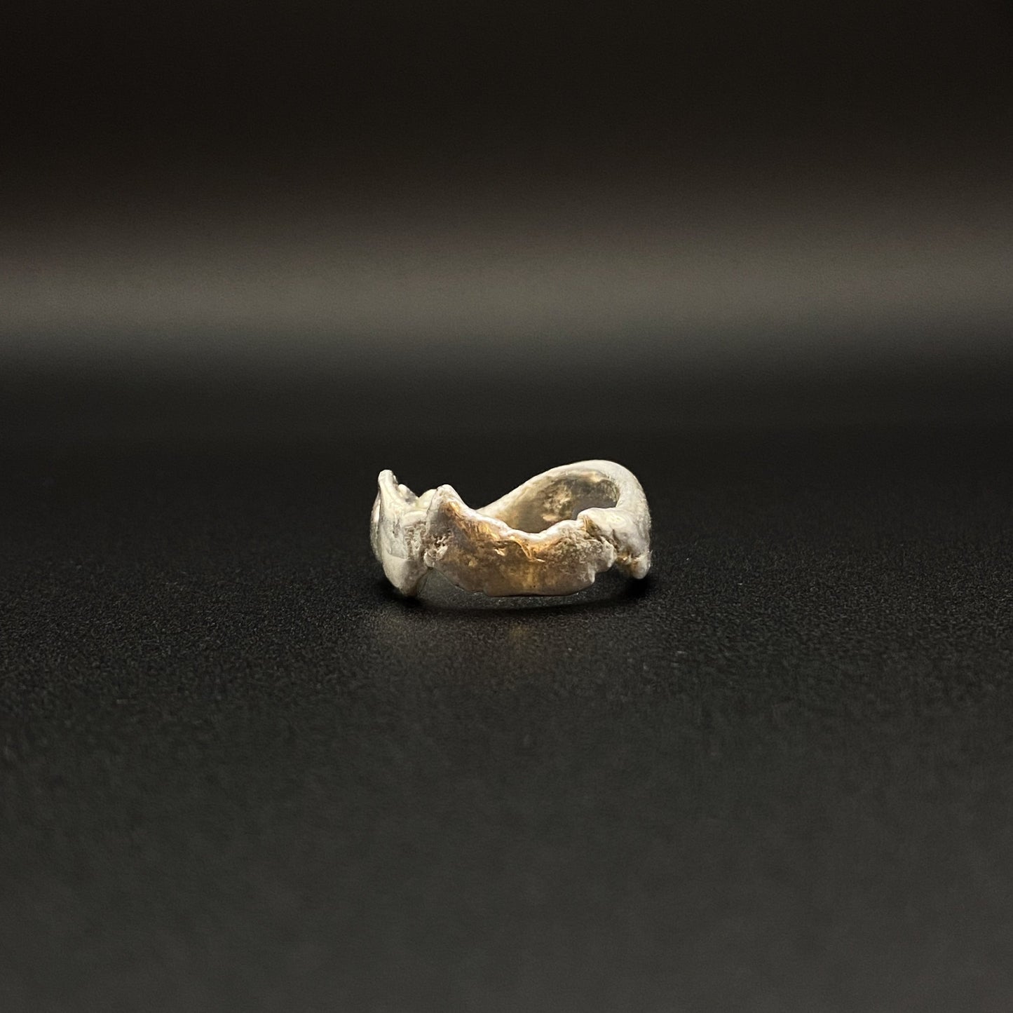 Ups and Downs Bleeding Heart Ring